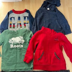 4 name brand hoodies